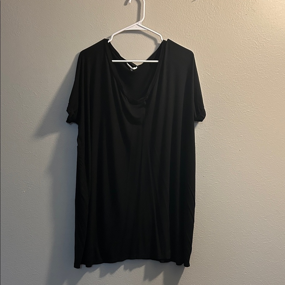 Piko 1988 Black Short Sleeve Top